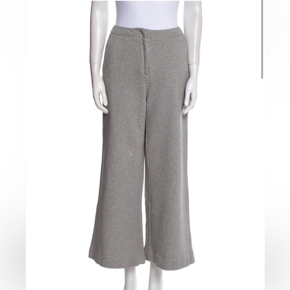 La Ligne / Gray Knit trouser jersey knit  Wide Leg Pant 4 - Picture 1 of 8